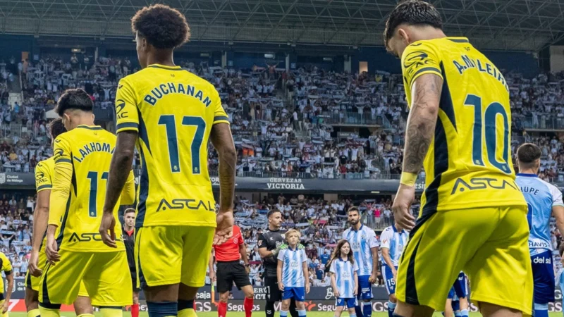Villarreal cortó su mala racha y derrotó a Málaga