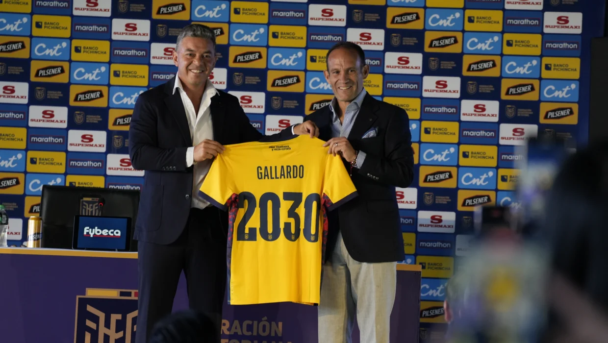 Marcelo Gallardo presentó su primera lista como entrenador de la Selección de Ecuador