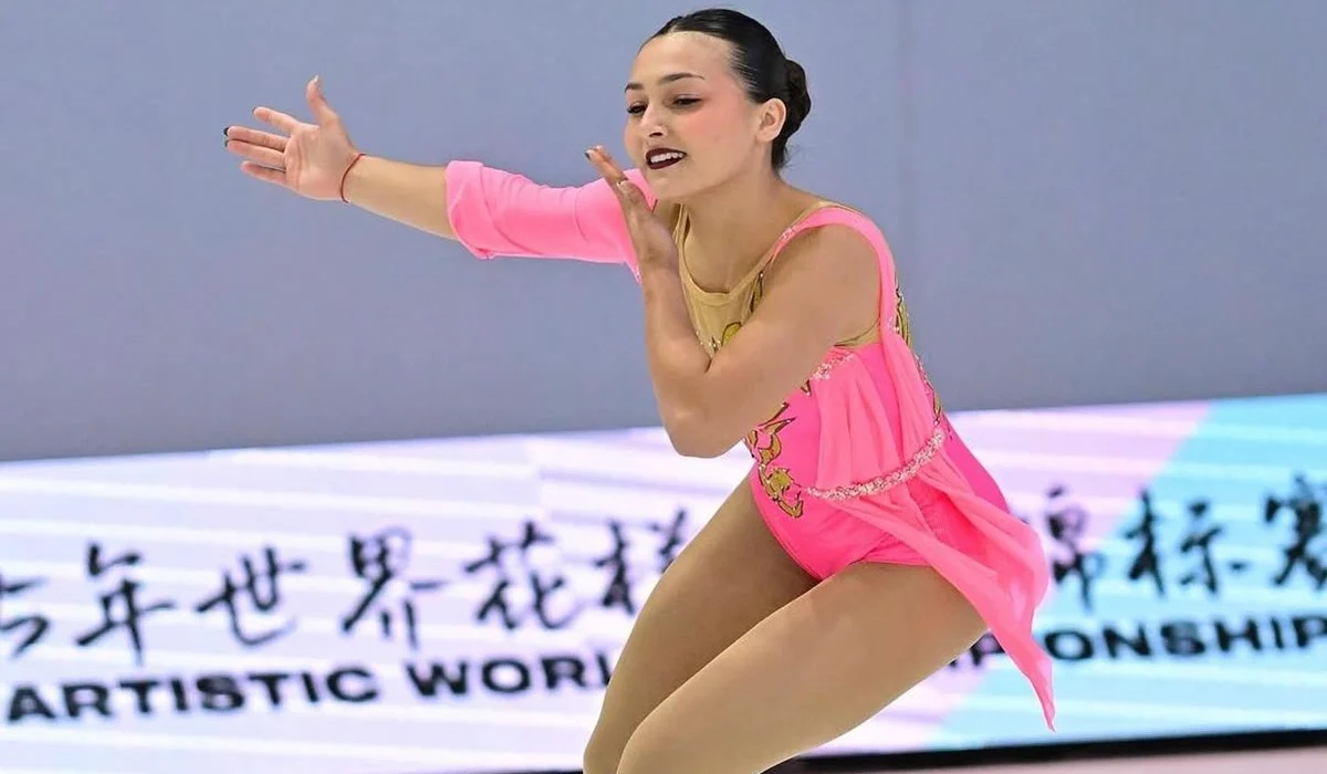 Micaela Lopetegui brilló en patinaje artístico en los Odesur