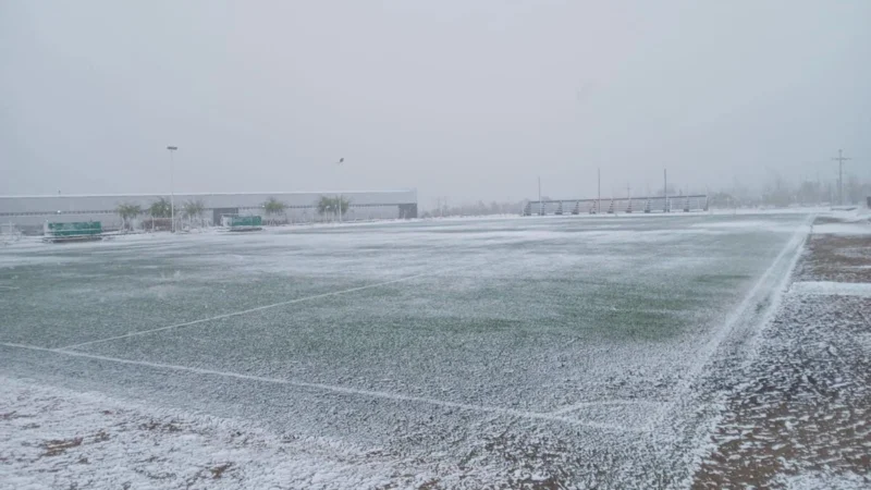 La nieve en gran parte de Argentina suspendió varios partidos del Regional Amateur