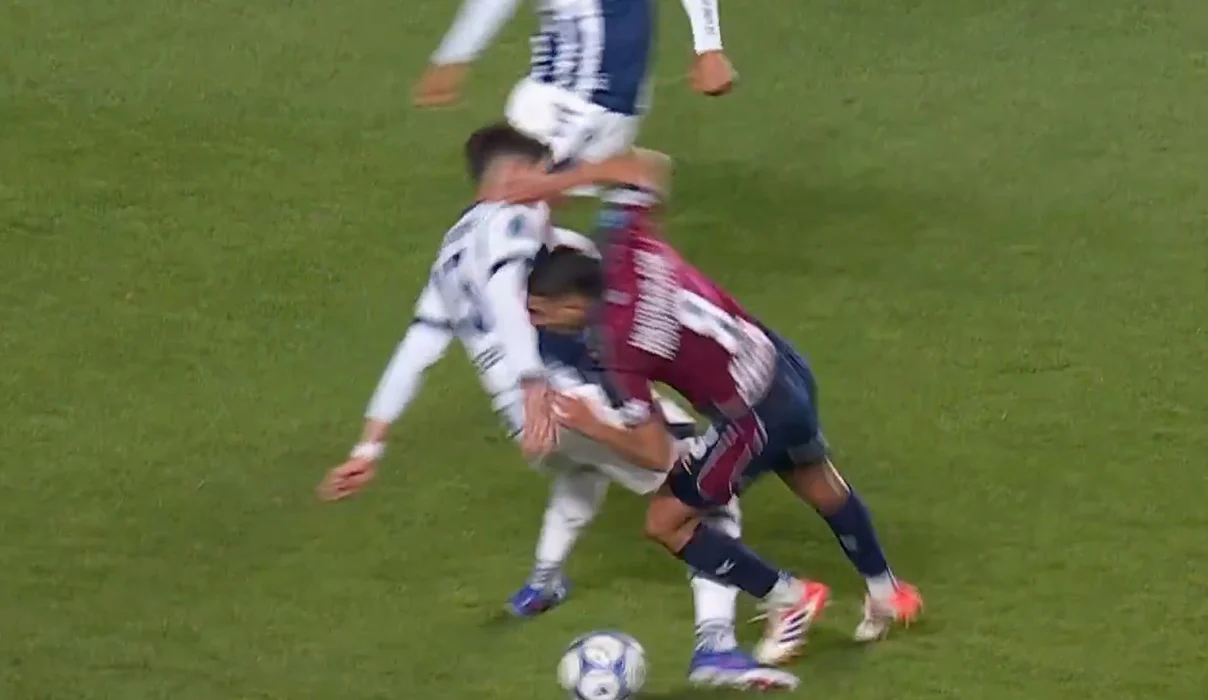 Increíble penal que no sancionaron para San Lorenzo ante Talleres