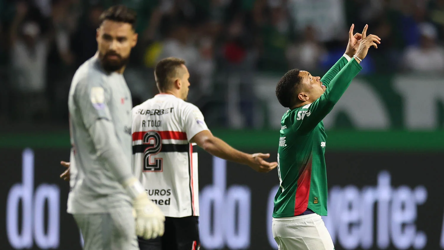Con un once alternativo, San Pablo perdió el clásico con Palmeiras en el Brasileirao