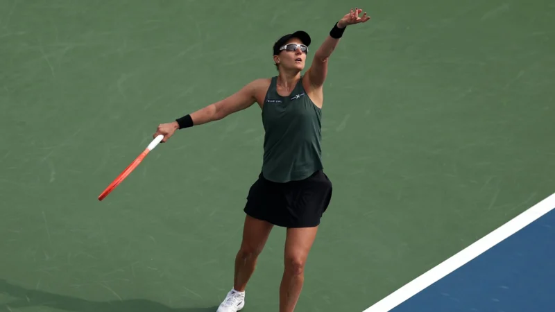 Nadia Podoroska cayó ante Quevedo en el histórico regreso del tenis argentino a una final WTA