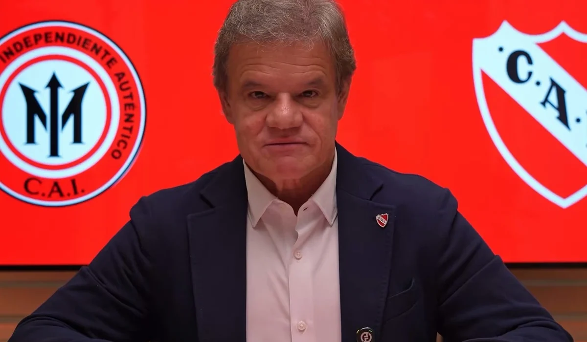 Quique Sacco se postula como candidato a presidente de Independiente