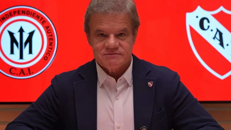 Quique Sacco se postula como candidato a presidente de Independiente