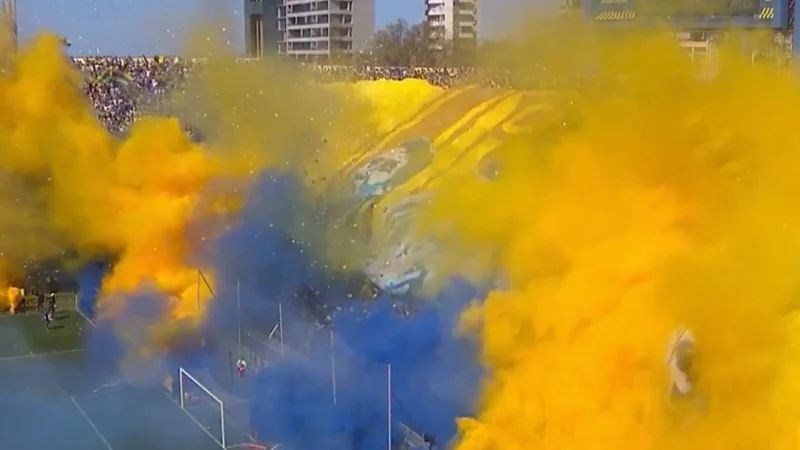 Gran recibimiento de Rosario Central en el clásico ante Newell´s