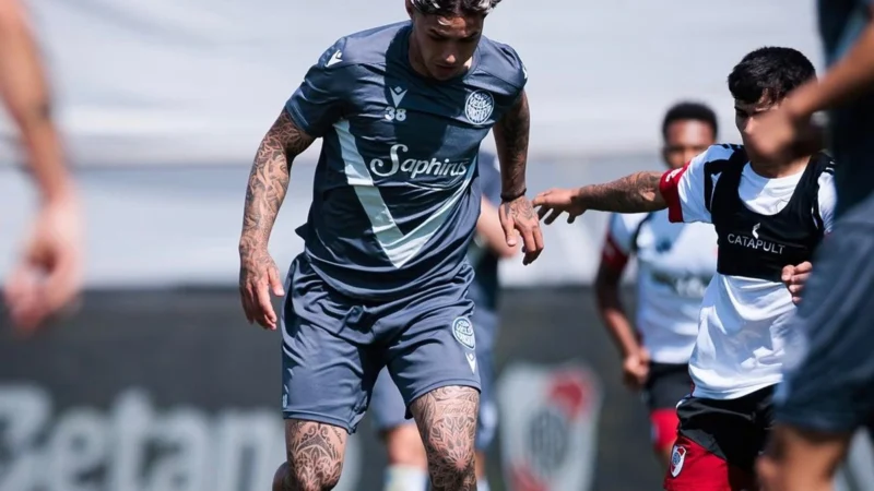 River derrotó a Vélez por 3 a 2 en un amistoso informal