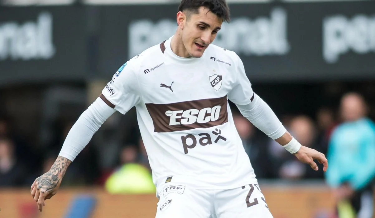 Alarmas en Platense por la posible lesión de Juan Saborido