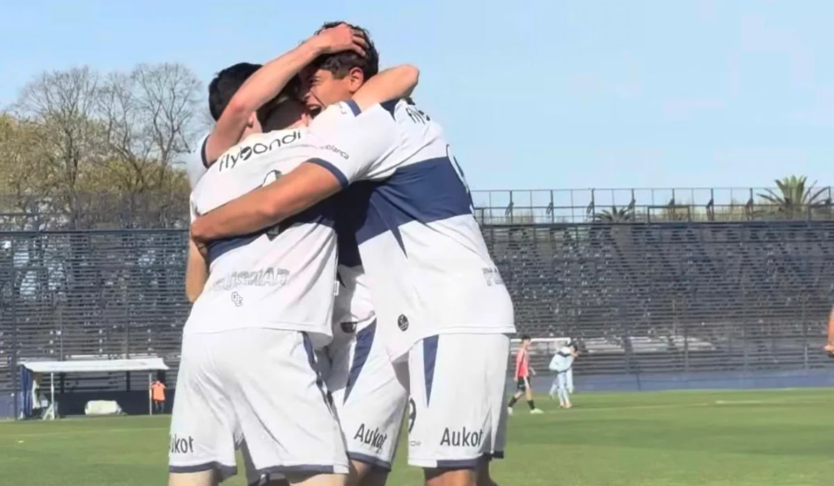 Santino López García marcó un golazo para Gimnasia ante Estudiantes en Reserva