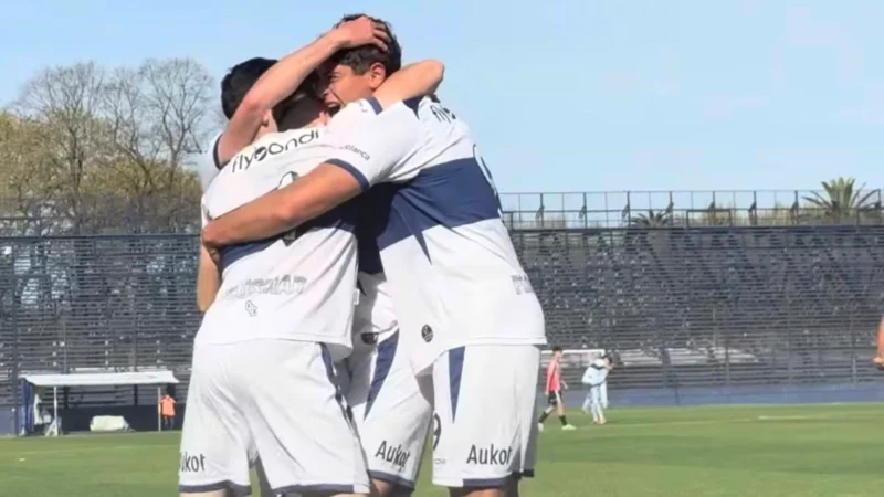 Santino López García marcó un golazo para Gimnasia ante Estudiantes en Reserva