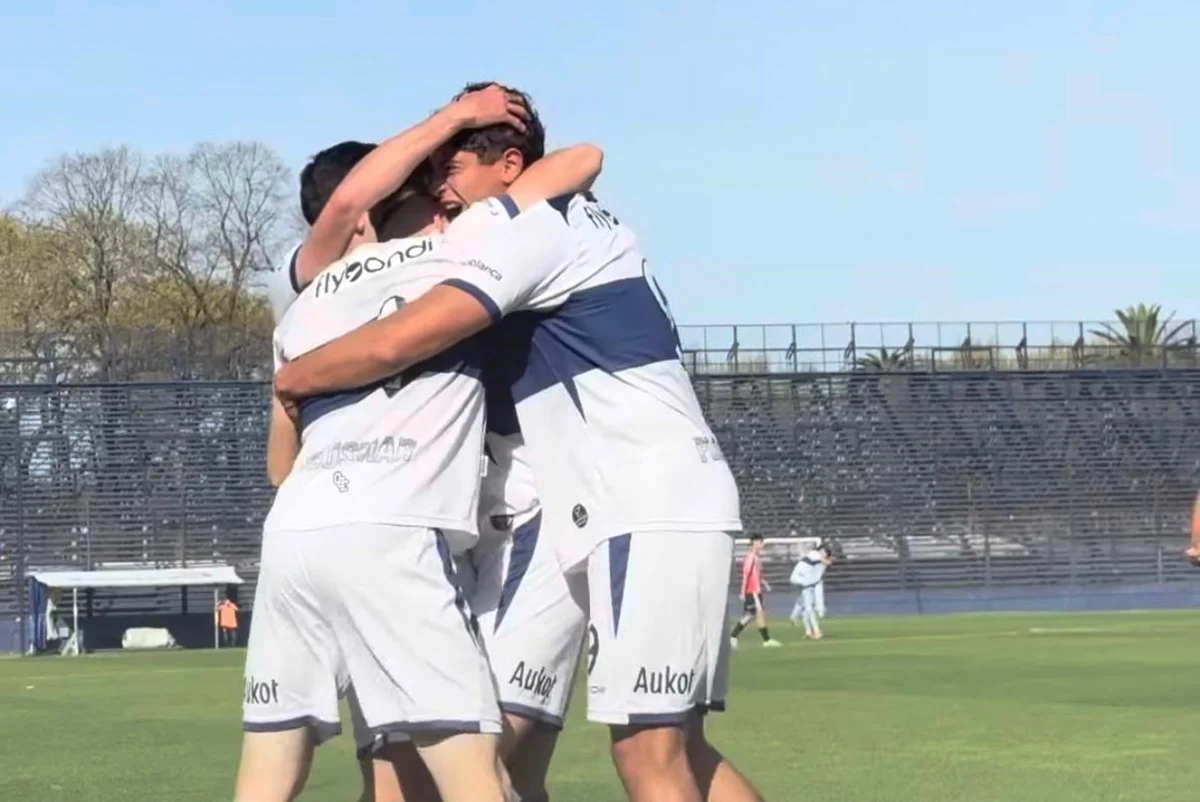 Santino López García marcó un golazo para Gimnasia ante Estudiantes en Reserva
