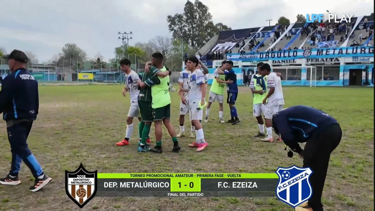 Metalúrgico cumplió con otro triunfo ante Ezeiza y es semifinalista del Reducido