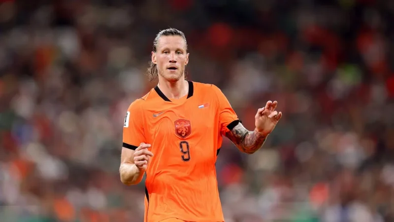 El ´bobo´ Wout Weghorst, tras quedar afuera de Países Bajos: “Quizás me echen mucho de menos pronto”