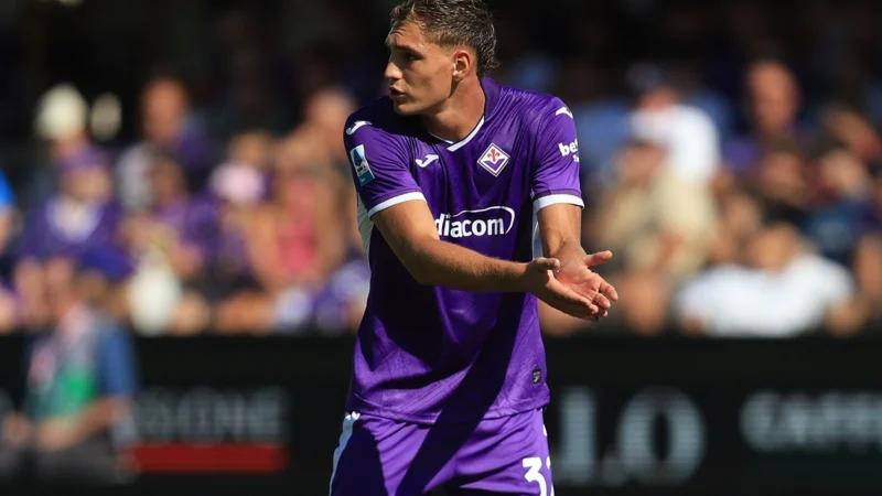 Mateo Pellegrino marcó su primer gol con Fiorentina ante Torino