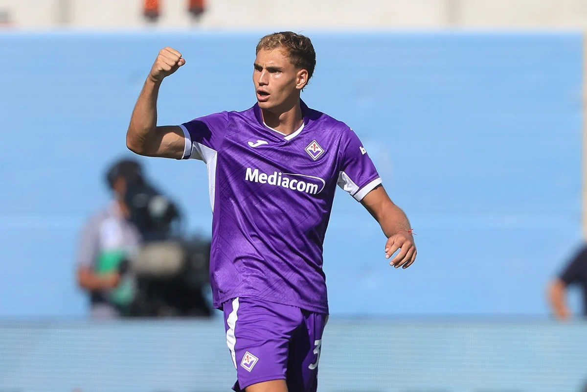 Mateo Pellegrino marcó su segundo gol con Fiorentina en Serie A