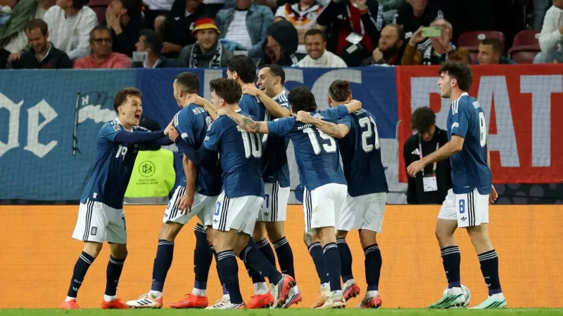 Grecia sorprendió a Alemania y le propinó la primera derrota a Jürgen Klopp