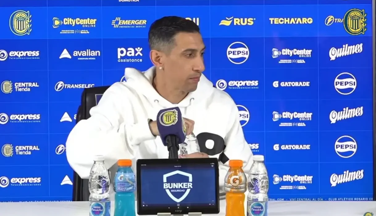 Ángel Di María alivió a todos y no se retira: «Estoy disfrutando del Fútbol Argentino»