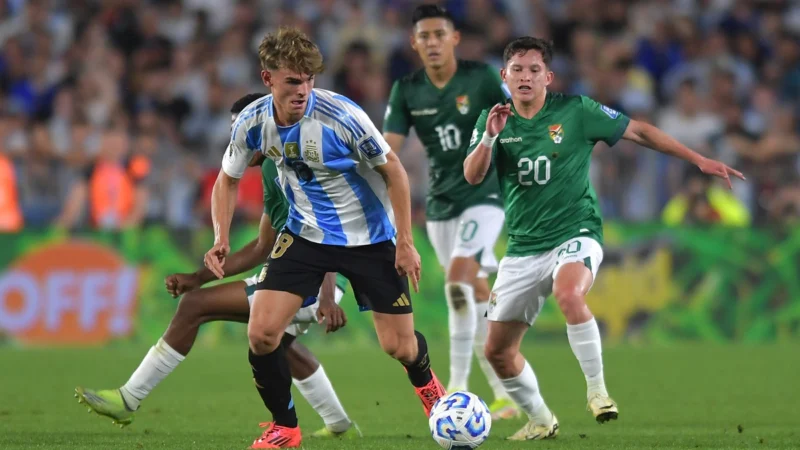 Argentina jamás perdió con Bolivia jugando como local