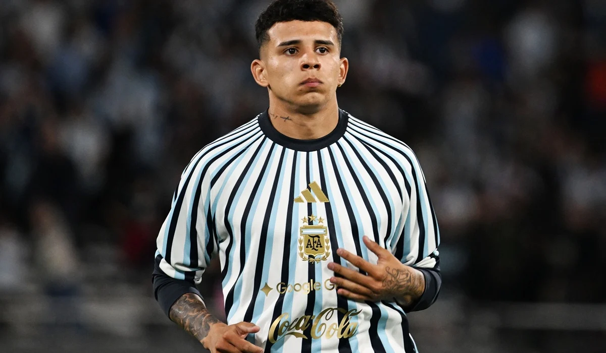 Leonel Flores hizo su debut con la Selección Argentina en el amistoso ante Bolivia