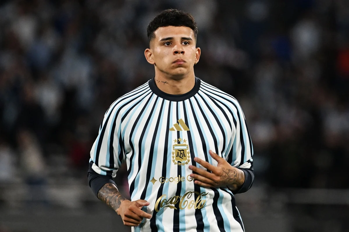 Leonel Flores hizo su debut con la Selección Argentina en el amistoso ante Bolivia