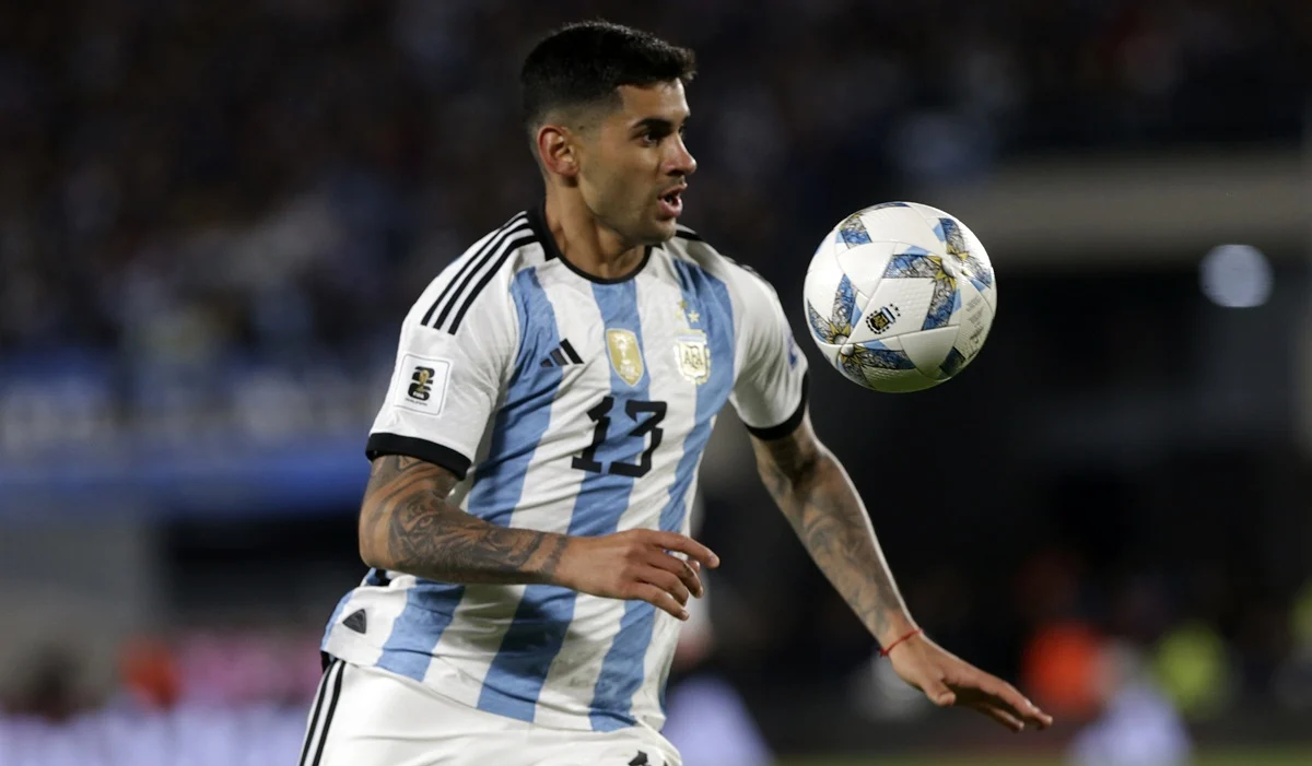 Cuti Romero entró en funciones como nuevo capitán de la Selección Argentina tras el retiro de Lionel Messi