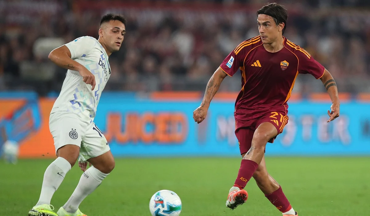 Lautaro Martínez y Paulo Dybala encabezan la legión albiceleste en Inter vs Roma