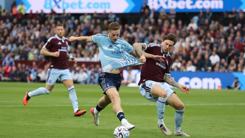 Nottingham Forest profundizó la crisis del Aston Villa en Premier League