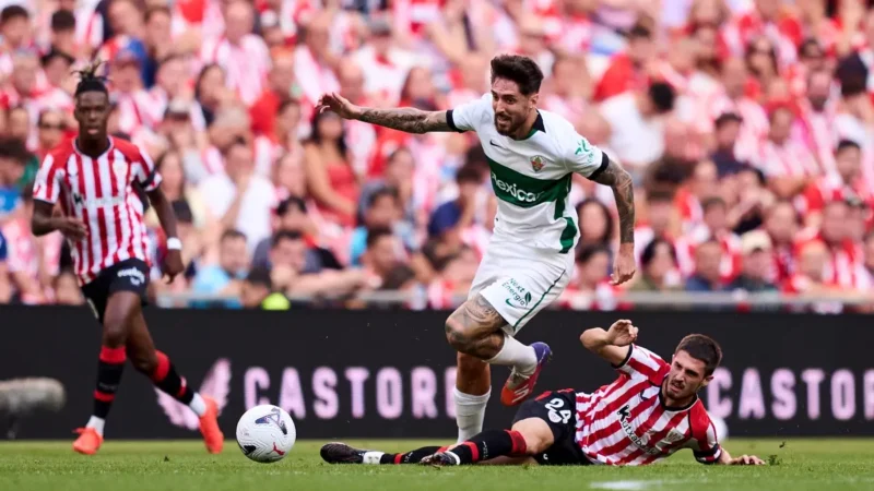 Athletic Club salvó la ropa ante Elche en un empate con sabor amargo
