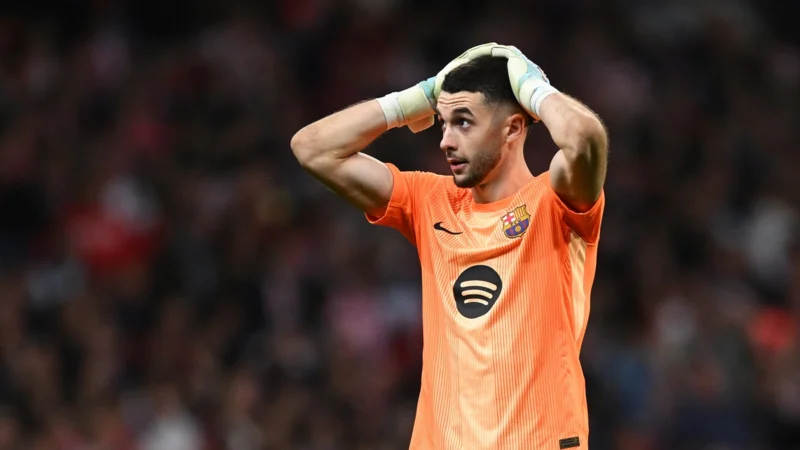 Alarmas en Barcelona por una supuesta lesión de Joan García en La Liga