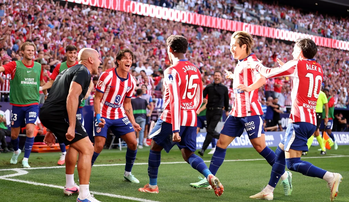 Atlético Madrid ganó el derbi y dejó Real Madrid tercero en la tabla