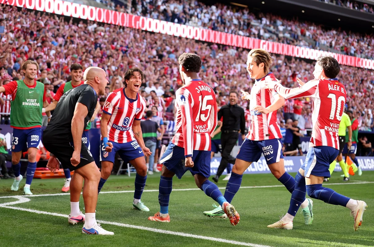 Atlético Madrid ganó el derbi y dejó Real Madrid tercero en la tabla