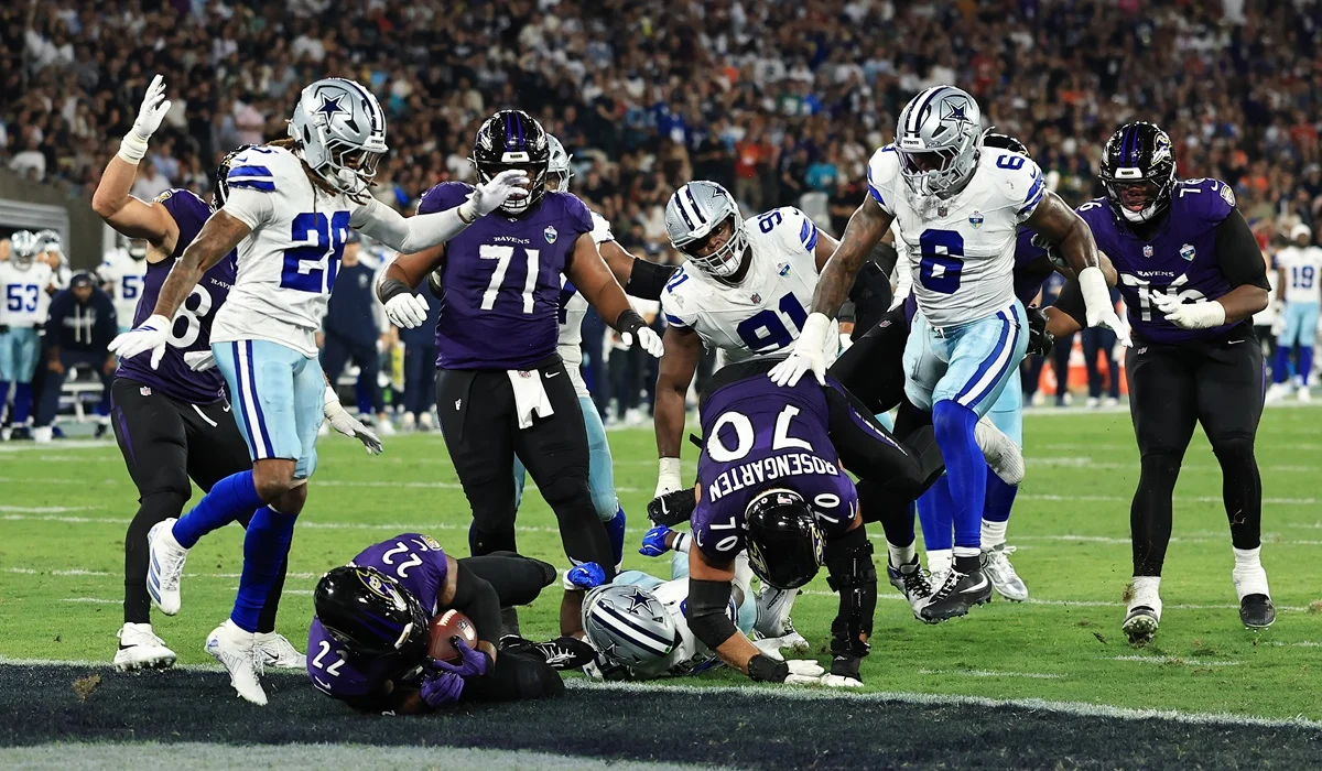 La NFL tuvo su partido en el Maracaná entre Baltimore y Dallas