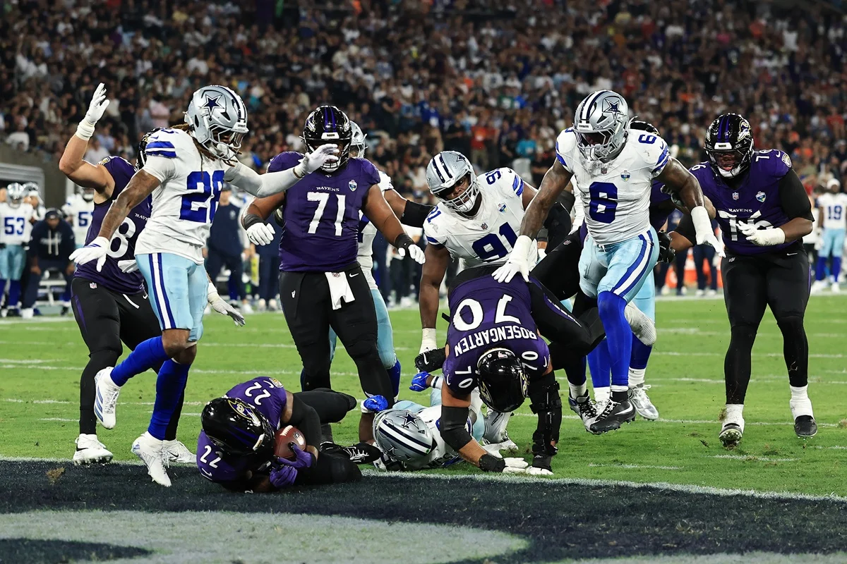 La NFL tuvo su partido en el Maracaná entre Baltimore y Dallas