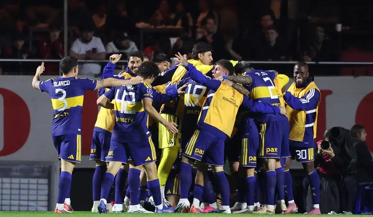 Boca empató en el Morumbí y se clasificó a semifinales de la Copa Sudamericana