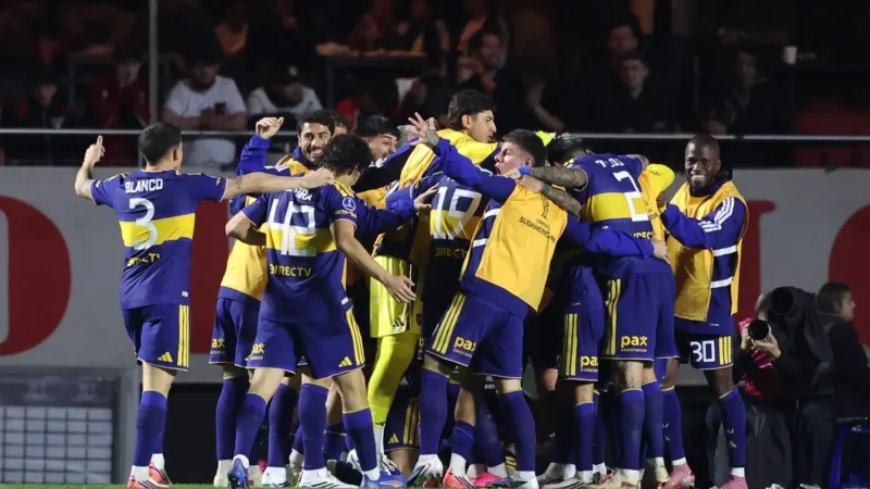 Boca empató en el Morumbí y se clasificó a semifinales de la Copa Sudamericana
