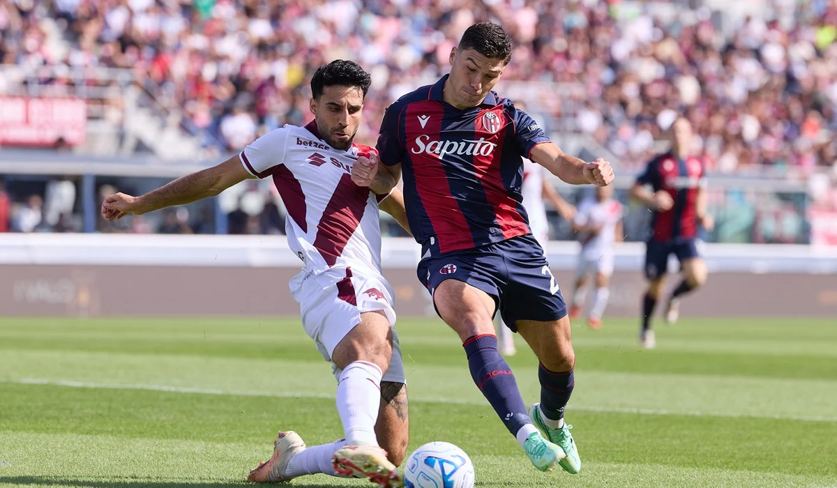 Al Bologna se le escapó el triunfo ante Torino y sigue sin ganar en la Serie A
