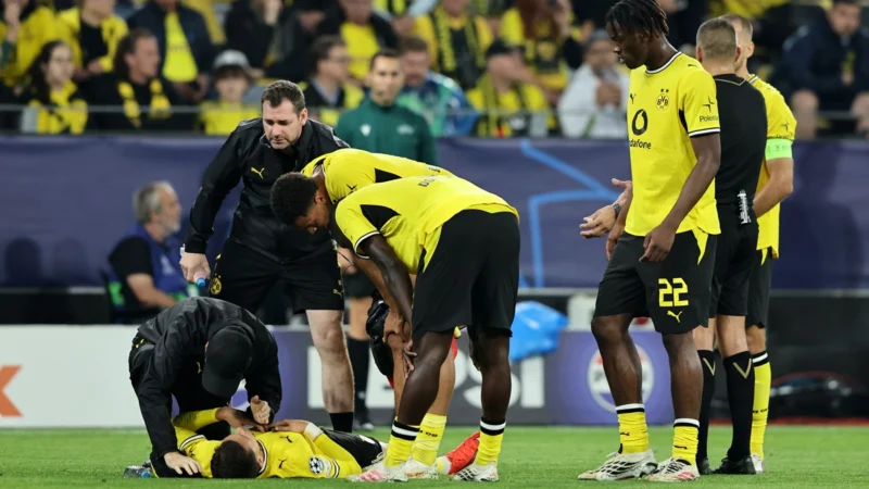 Karetsas habría sufrido un cuadro de deshidratación en Borussia Dortmund
