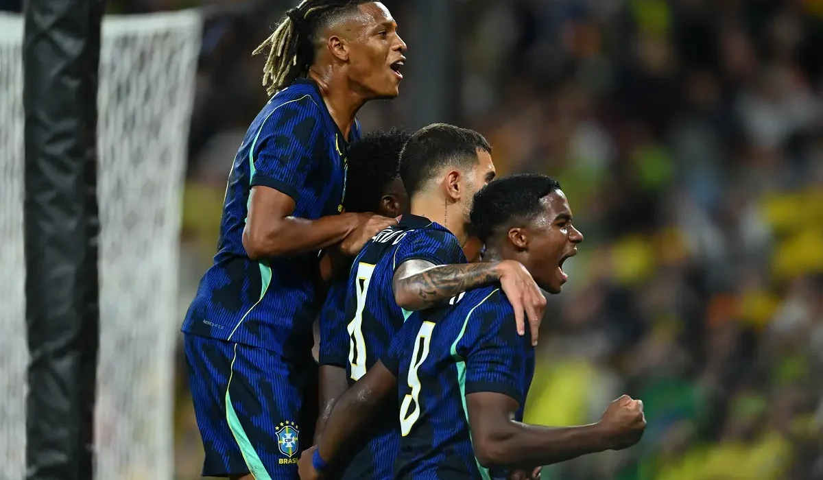 Brasil reaccionó a tiempo y goleó por 4-2 a Australia en su segundo amistoso de la fecha FIFA