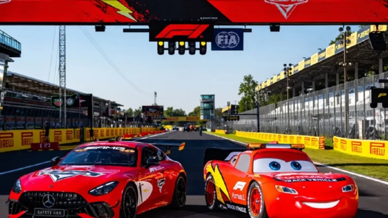 El Rayo McQueen llega a la Fórmula 1 en su 20° aniversario: ¿cuál será su participación en Monza?