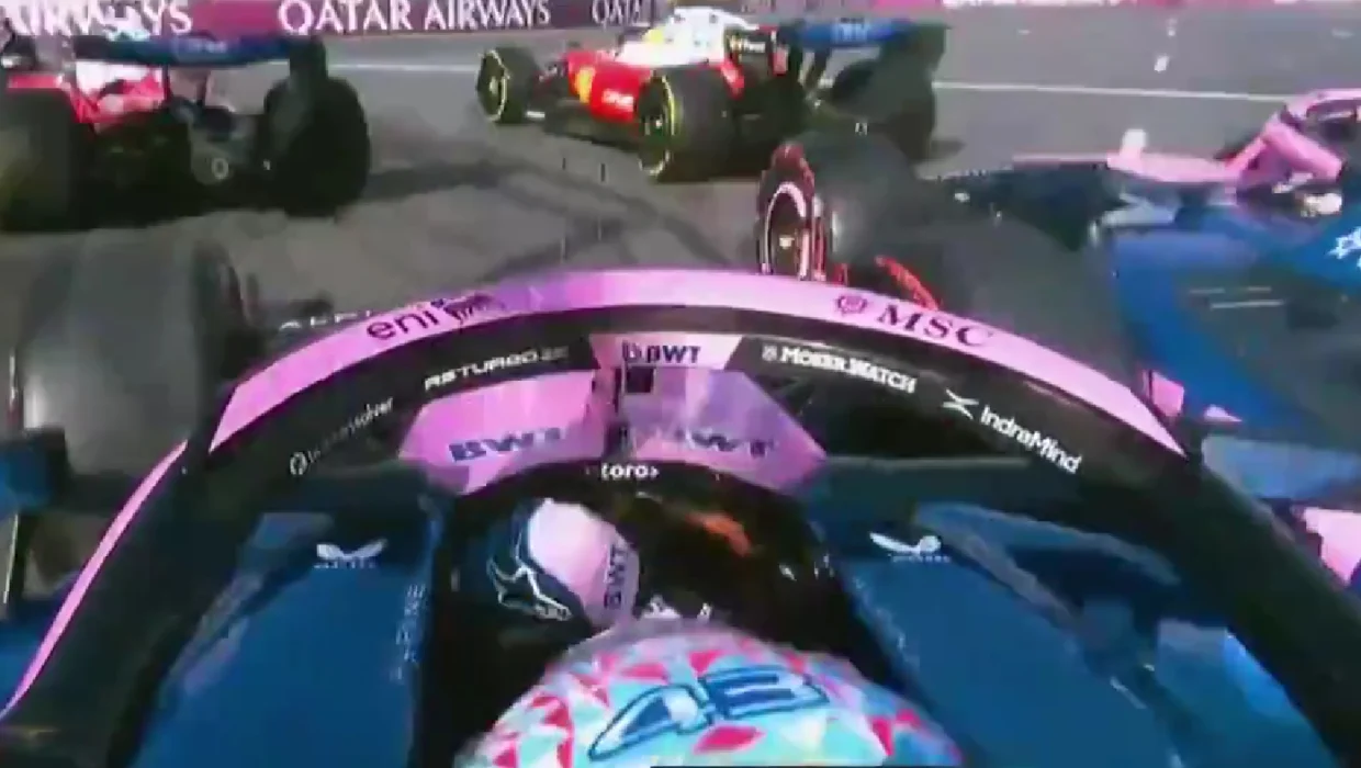 Gasly estalló tras la mala maniobra de Colapinto y Franco pidió disculpas por radio: “Perdón a todos”