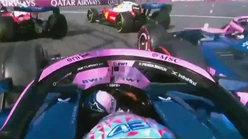 Gasly estalló tras la mala maniobra de Colapinto y Franco pidió disculpas por radio: “Perdón a todos”