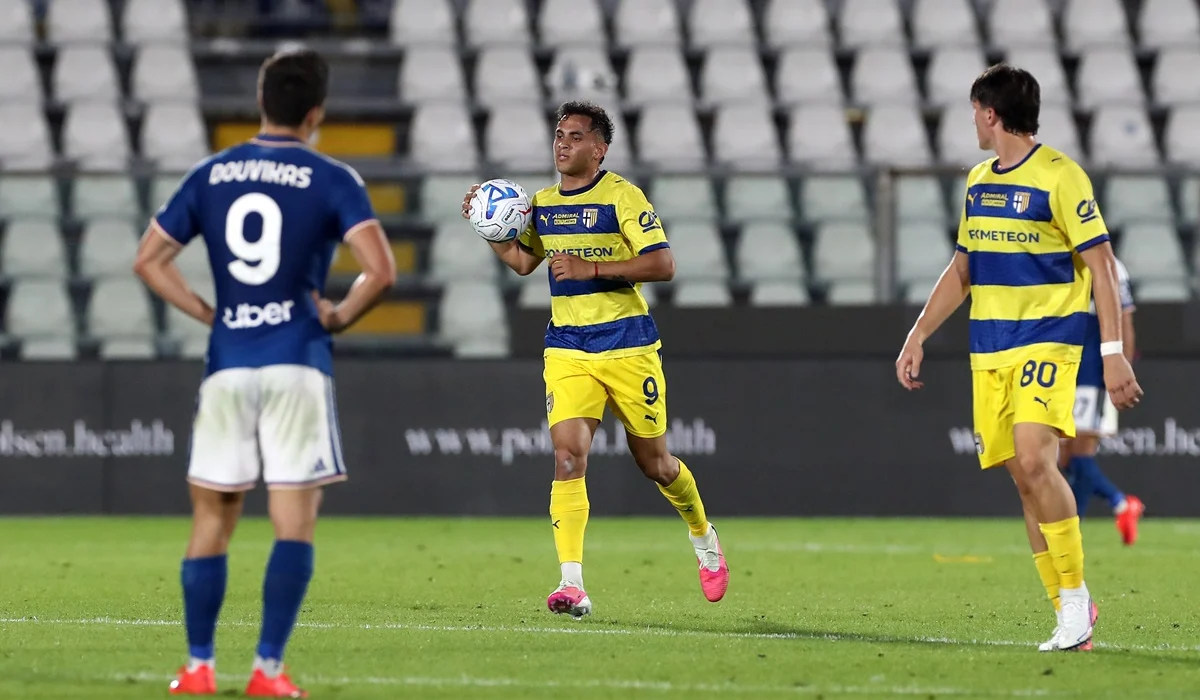 El argentino David Romero marcó su primer gol en Serie A con Parma