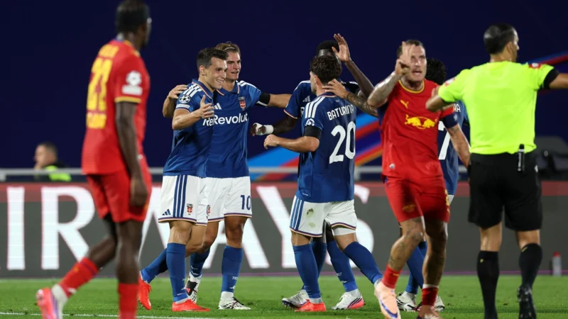 Como tuvo un debut soñado por Champions y goleó al Leipzig