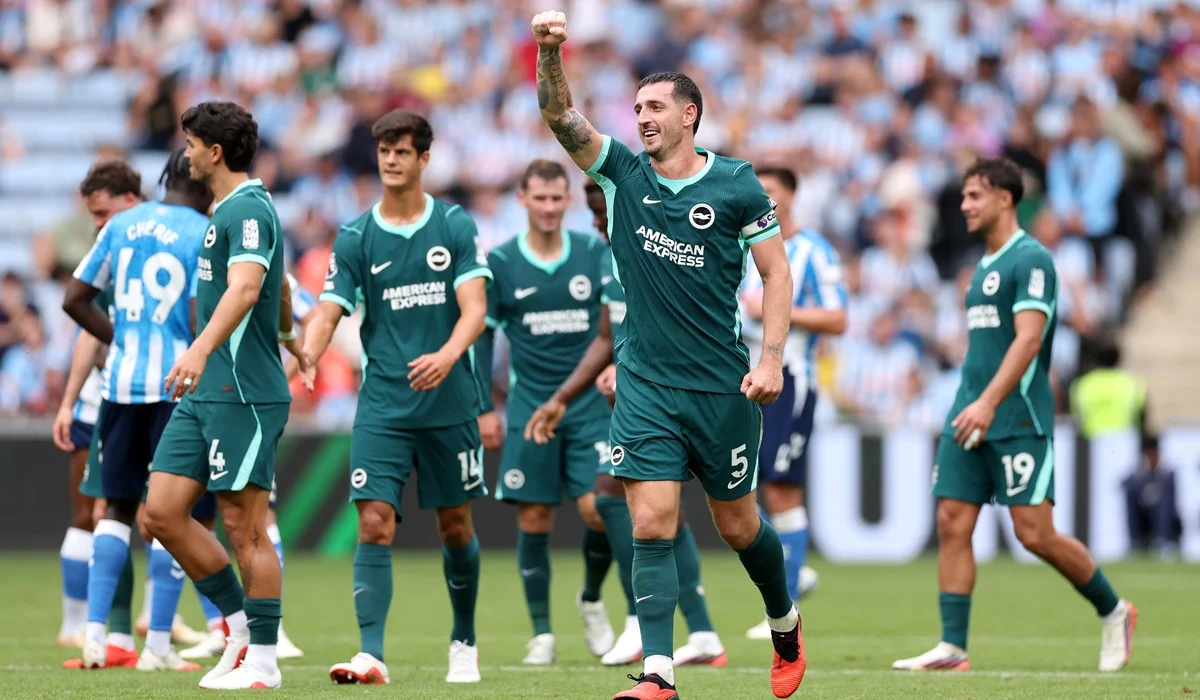 Brighton goleó a Coventry City en otra notable actuación ofensiva