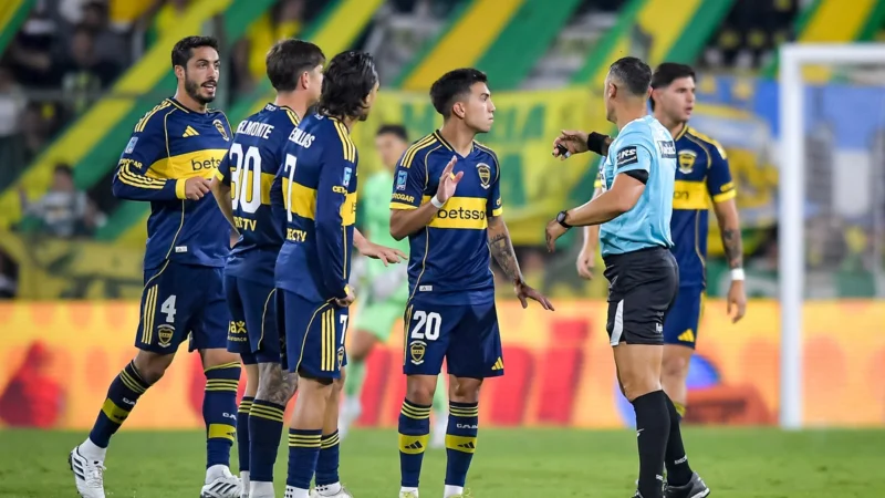 Andrés Gariano dirigió solo una vez a Boca y fue triunfo por goleada