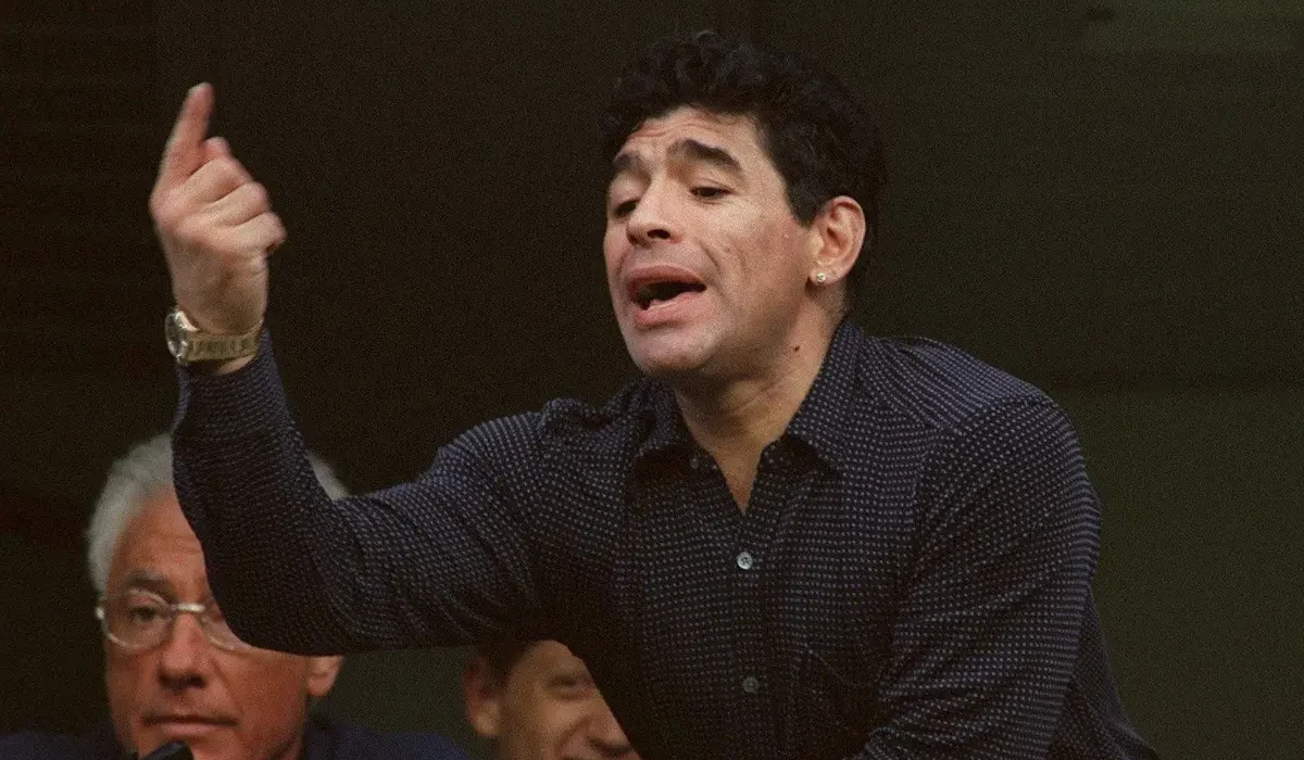 Se cumplen 29 años del último gol oficial de Diego Maradona