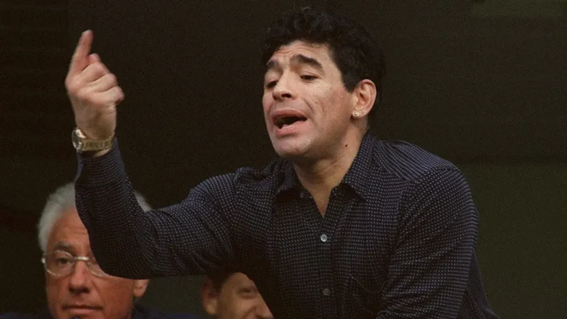 Se cumplen 29 años del último gol oficial de Diego Maradona