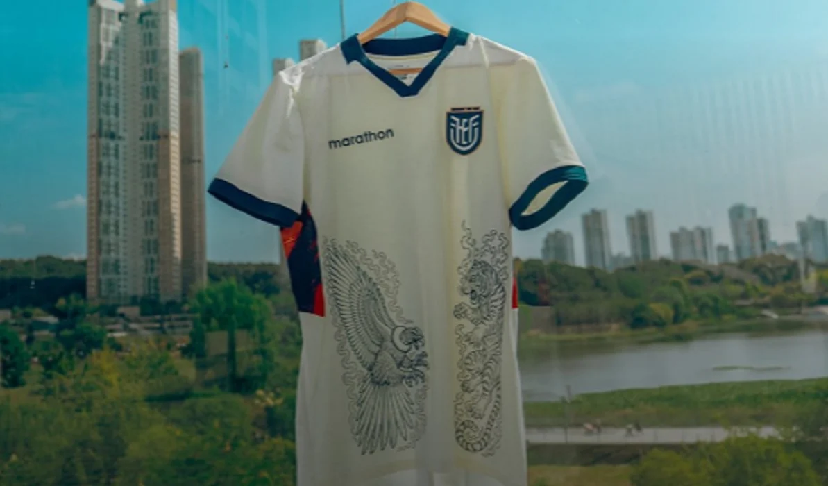 Ecuador estrenó su camiseta especial en el debut de Marcelo Gallardo contra Corea del Sur