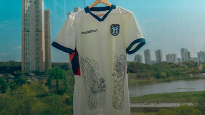Ecuador estrenó su camiseta especial en el debut de Marcelo Gallardo contra Corea del Sur