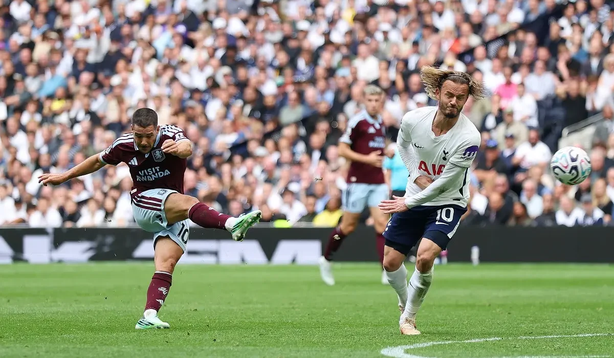 Emiliano Buendía marcó un espectacular golazo y sigue de racha en Aston Villa